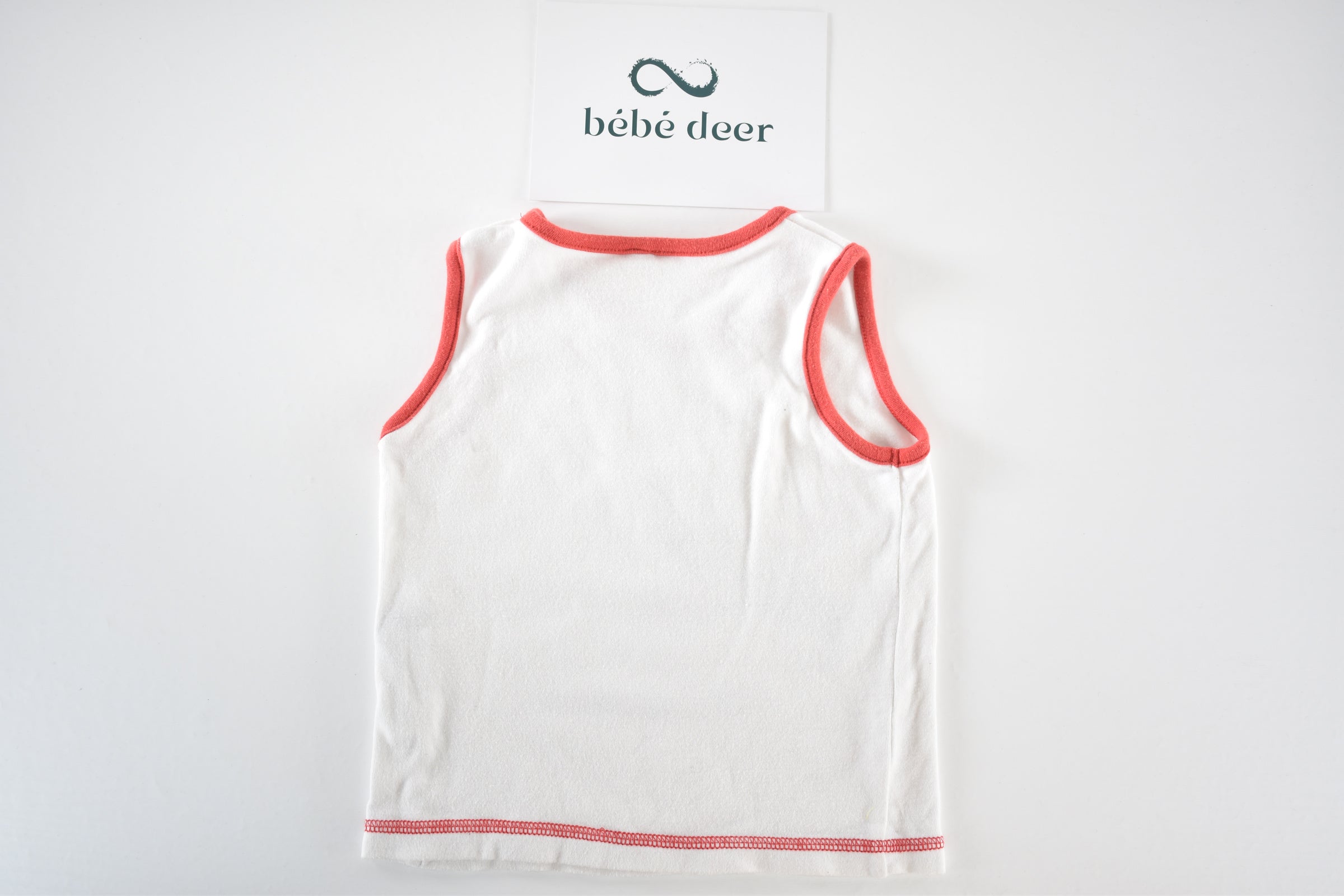 Aeroplane sleeveless top with bear pilot print