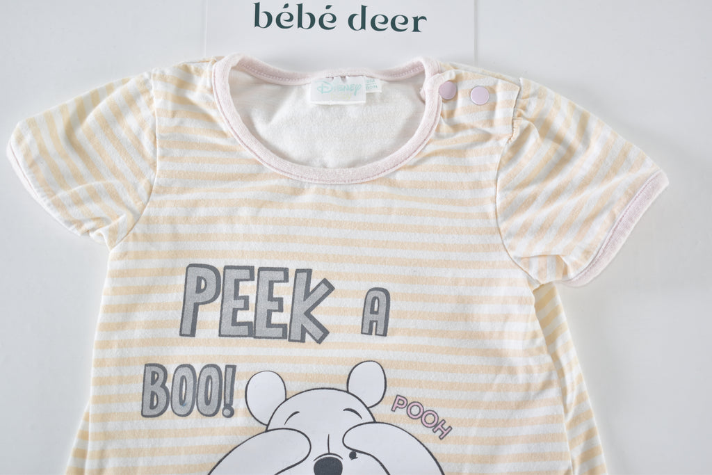 Winnie the Pooh striped t-shirt