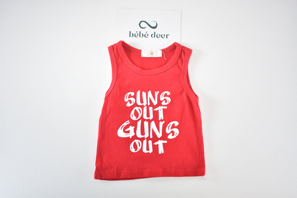 Top  "Suns out guns out"