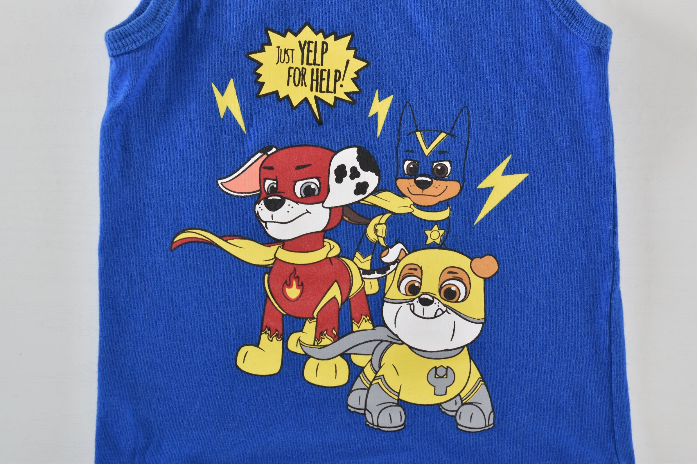 Paw Patrol superhero vest top