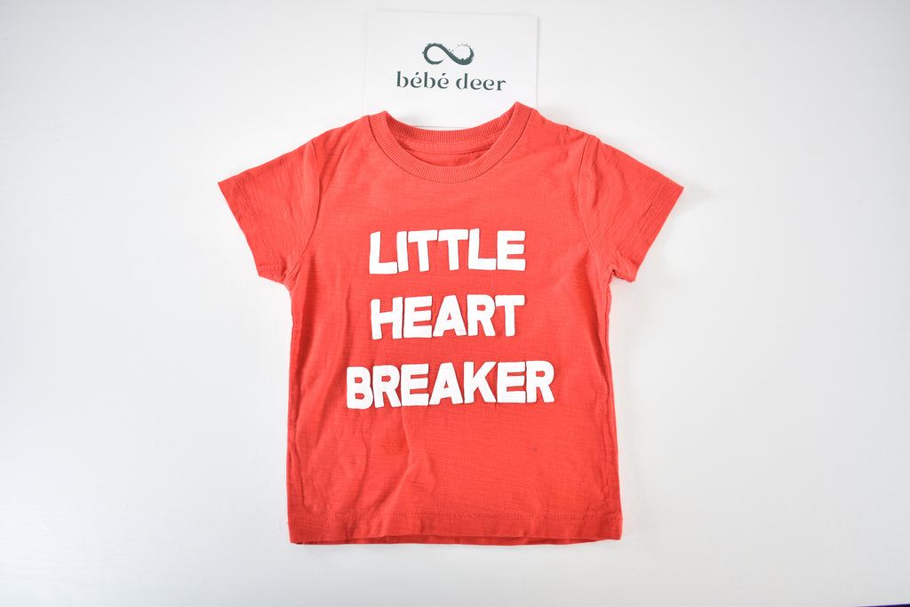"Little heart breaker" top