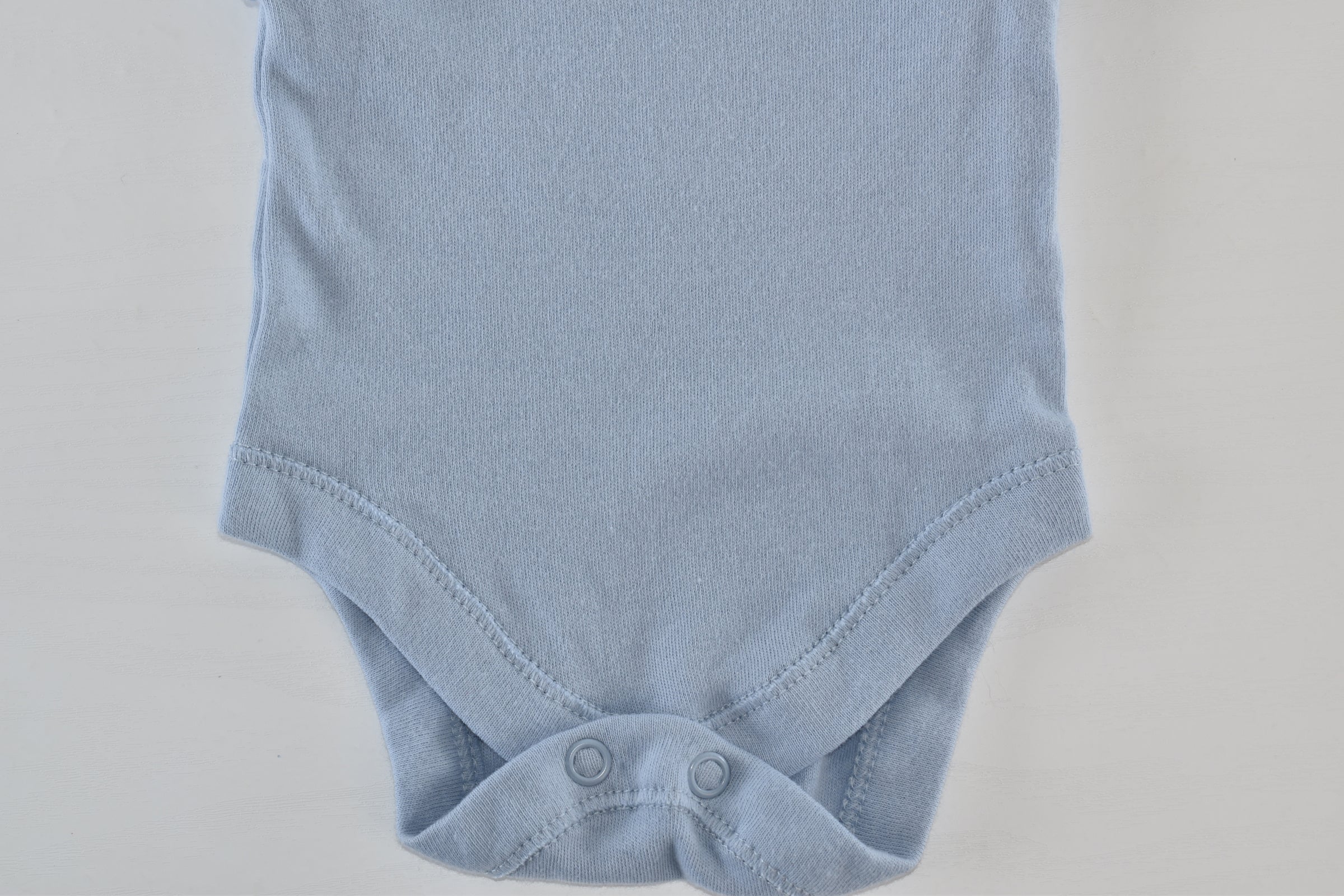 BÉBÉ NAISSANCE - Body bleu à manches courtes