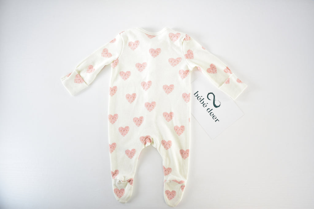 BÉBÉ - Dors-bien imprimé cœur