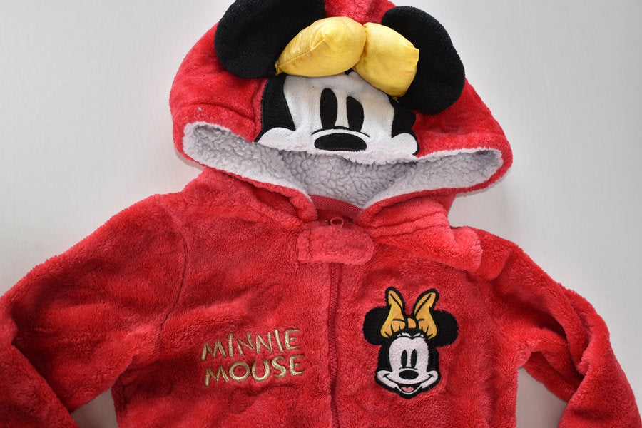 Disney Minnie Mouse Fleece All-in-One / Sleepsuit