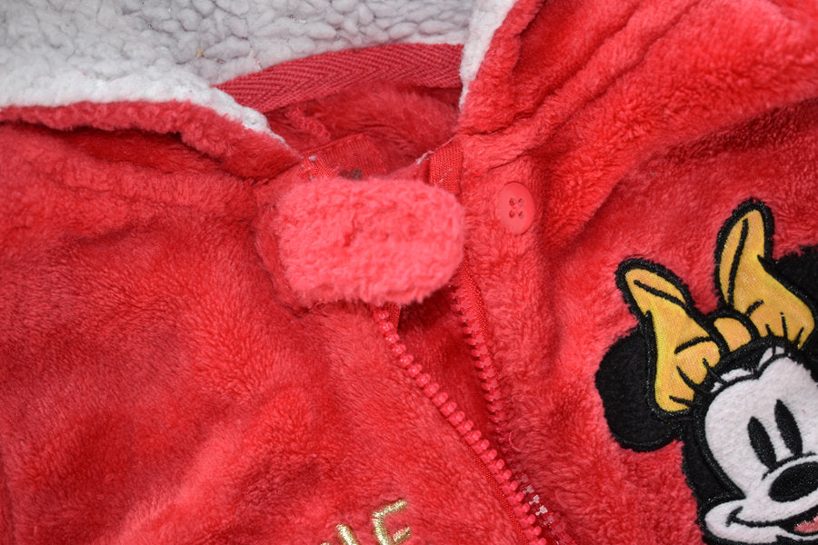 Disney Minnie Mouse Fleece All-in-One / Sleepsuit