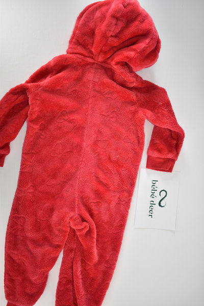 Disney Minnie Mouse Fleece All-in-One / Sleepsuit