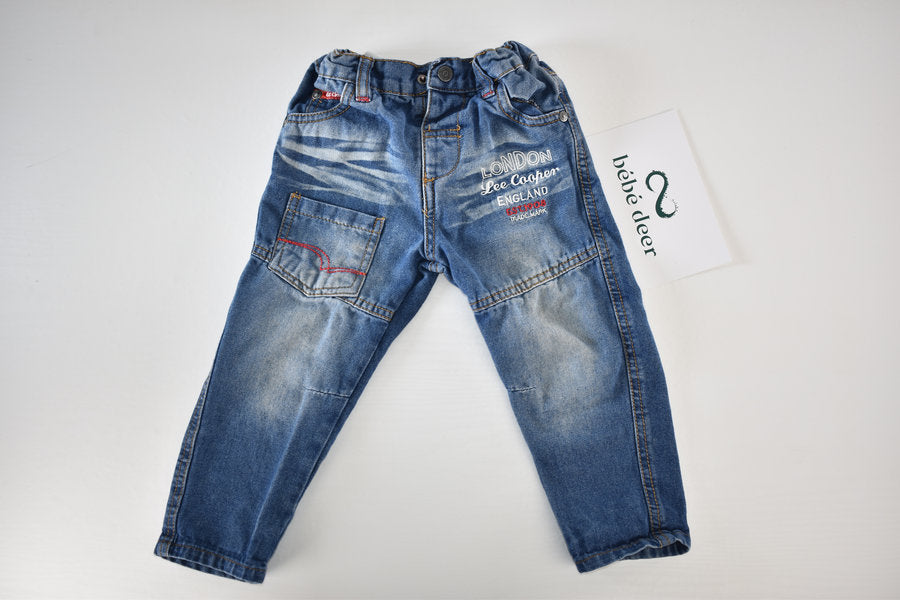 Lee Cooper Denim Jeans with Embroidered Detail