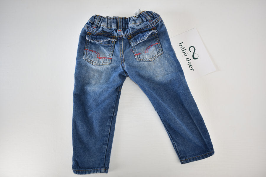 Lee Cooper Denim Jeans with Embroidered Detail