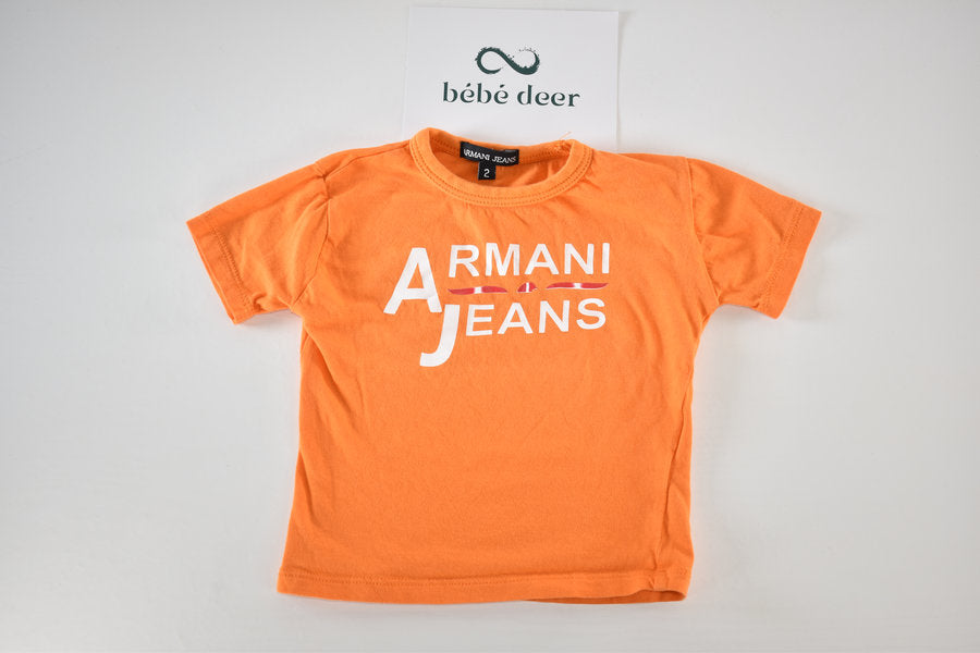 Armani Jeans Orange T-Shirt