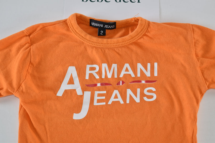 Armani Jeans Orange T-Shirt