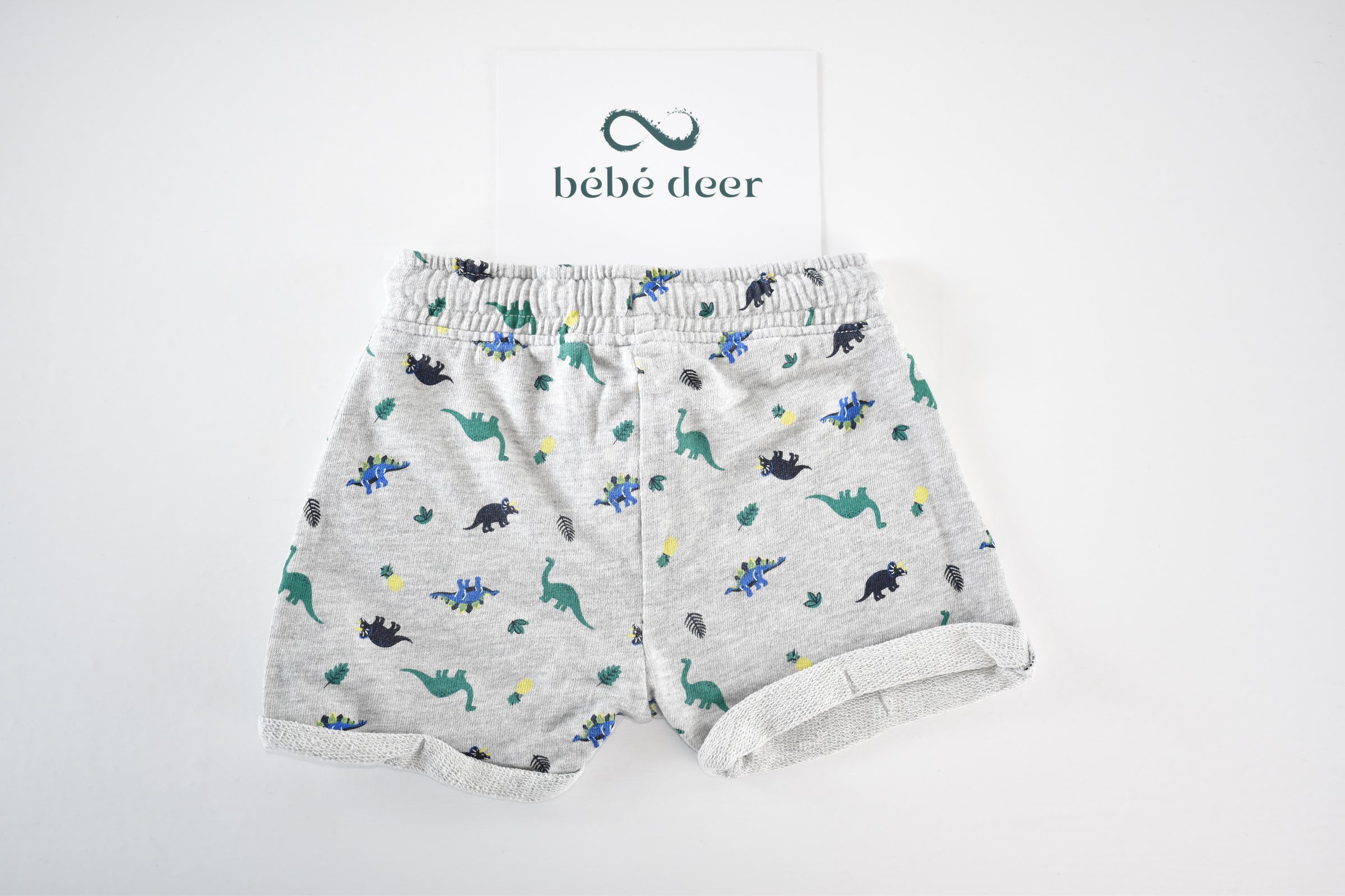 Dinosaur print shorts