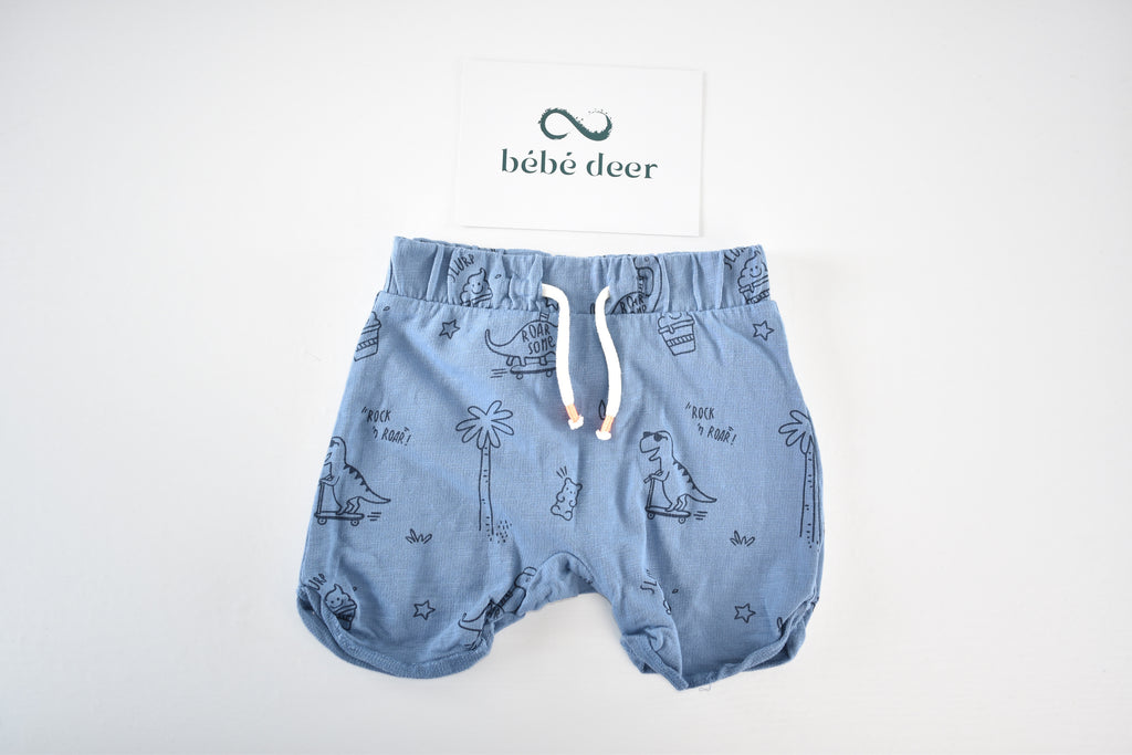 Dinosaur print shorts