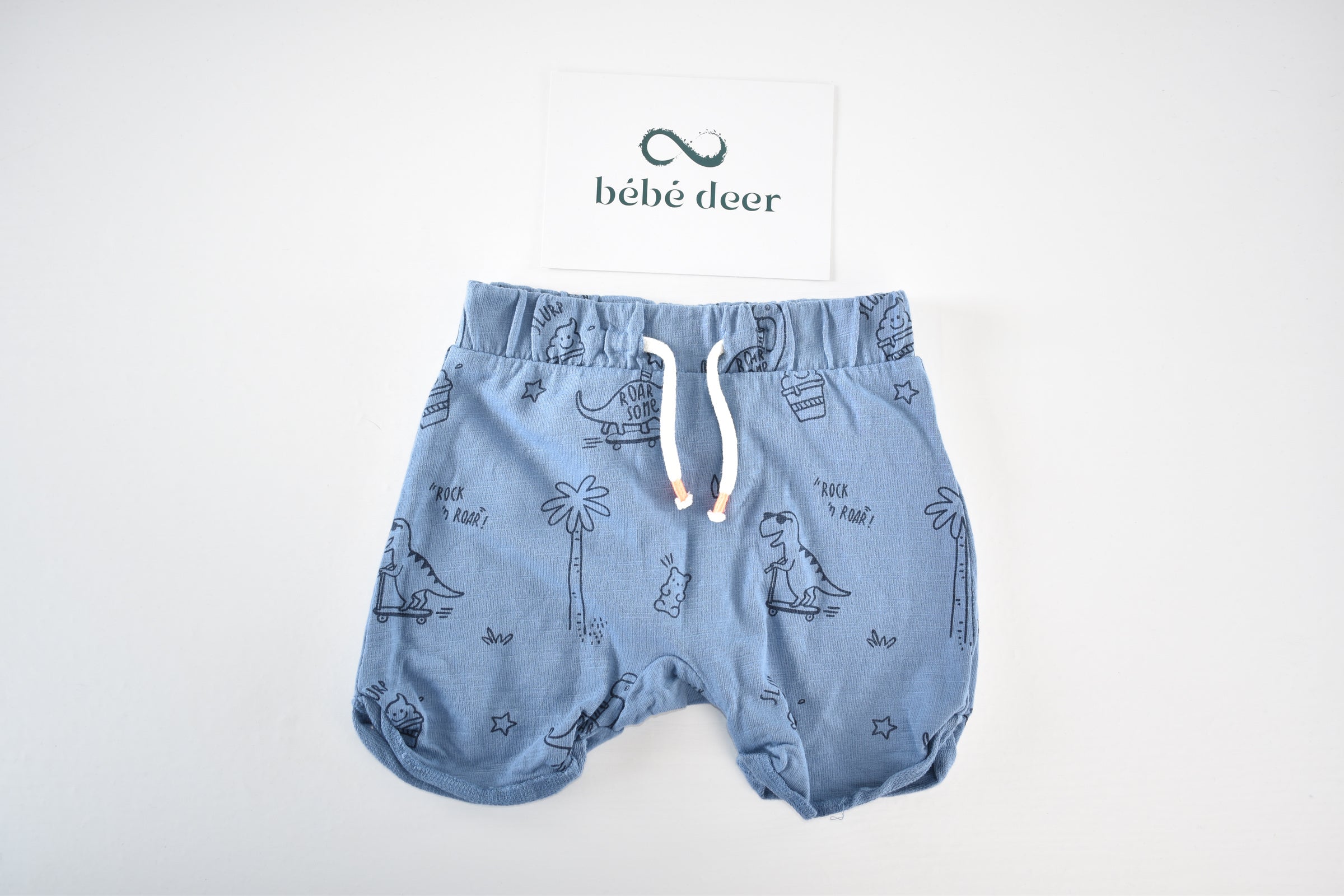 Dinosaur print shorts