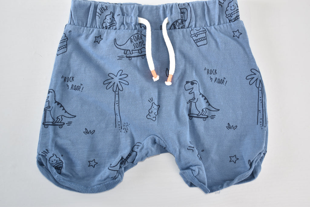 Dinosaur print shorts