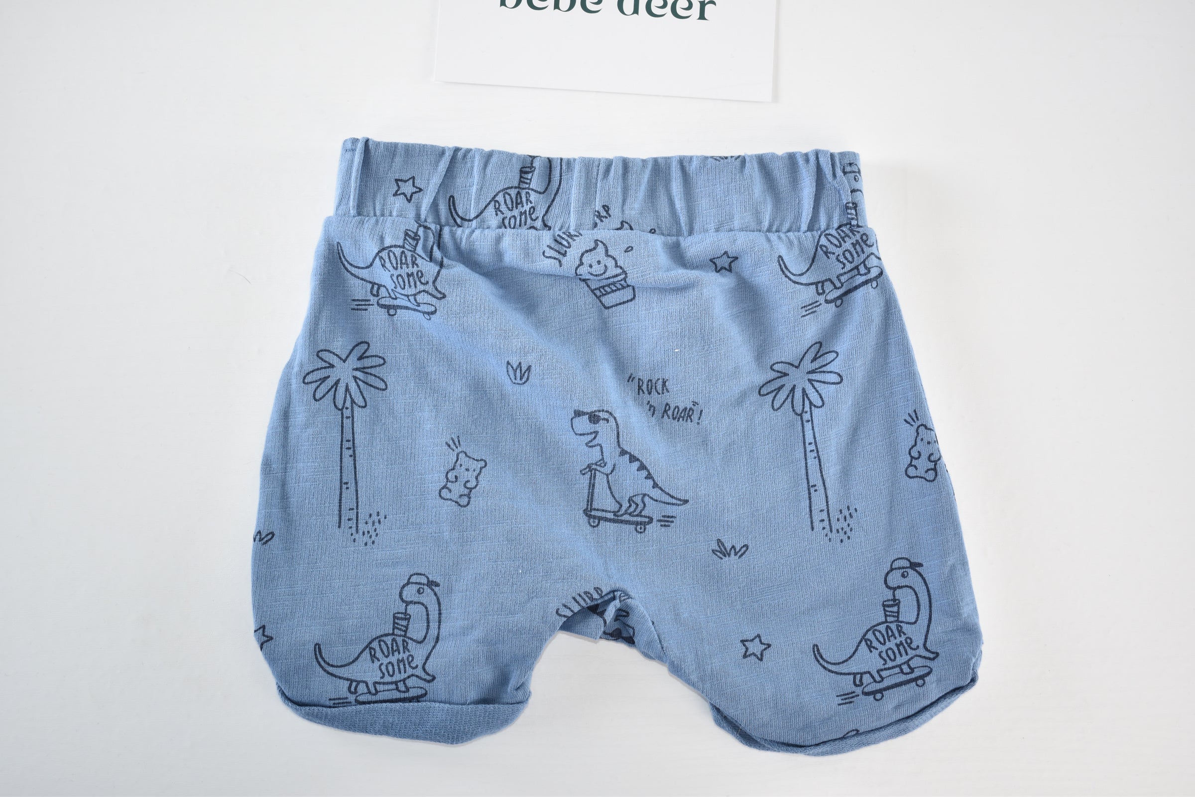 Dinosaur print shorts