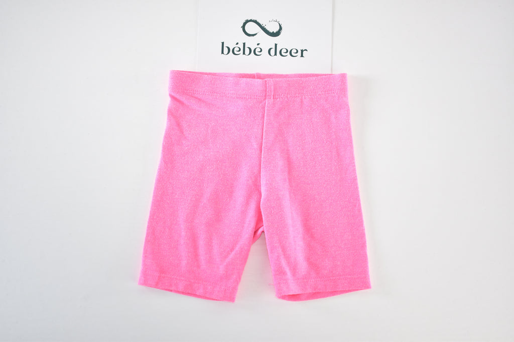 Pink cycling shorts