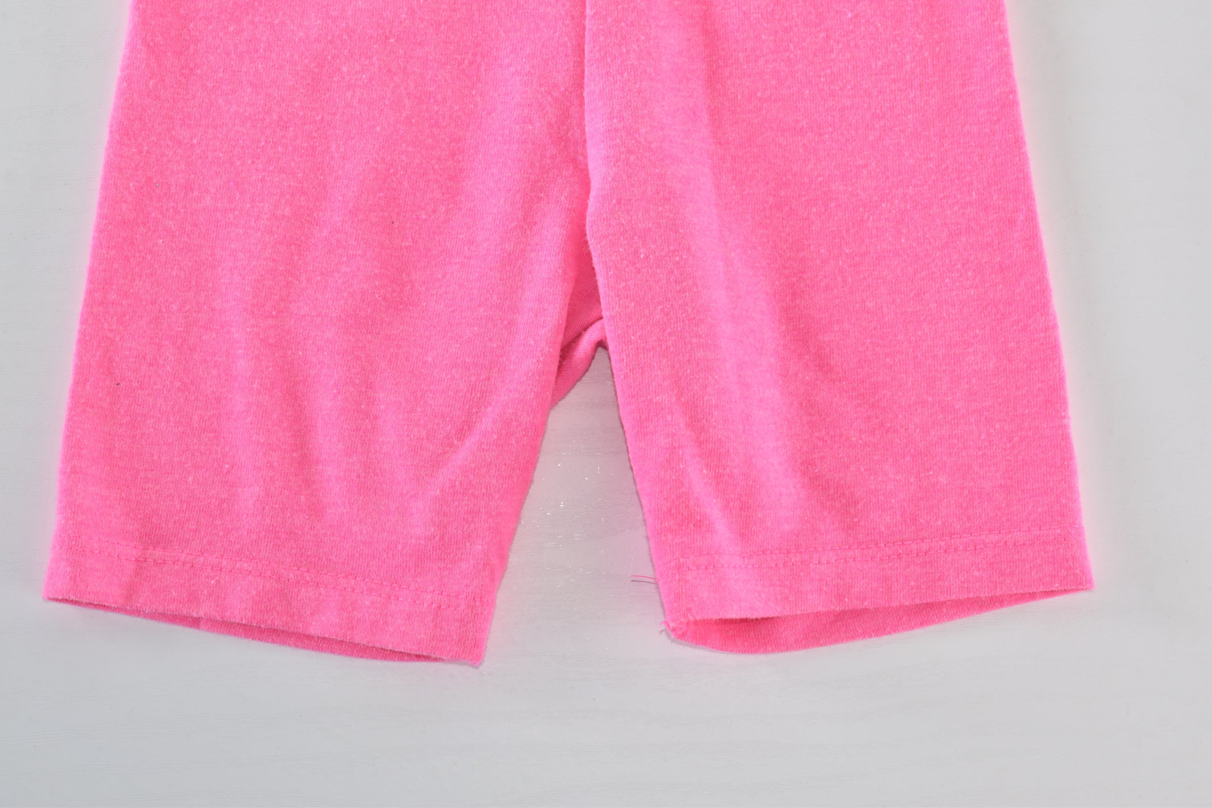 Pink cycling shorts