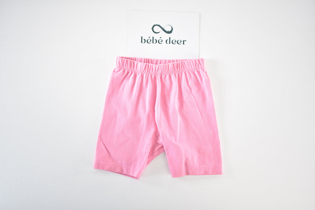 Soft pink cycling shorts