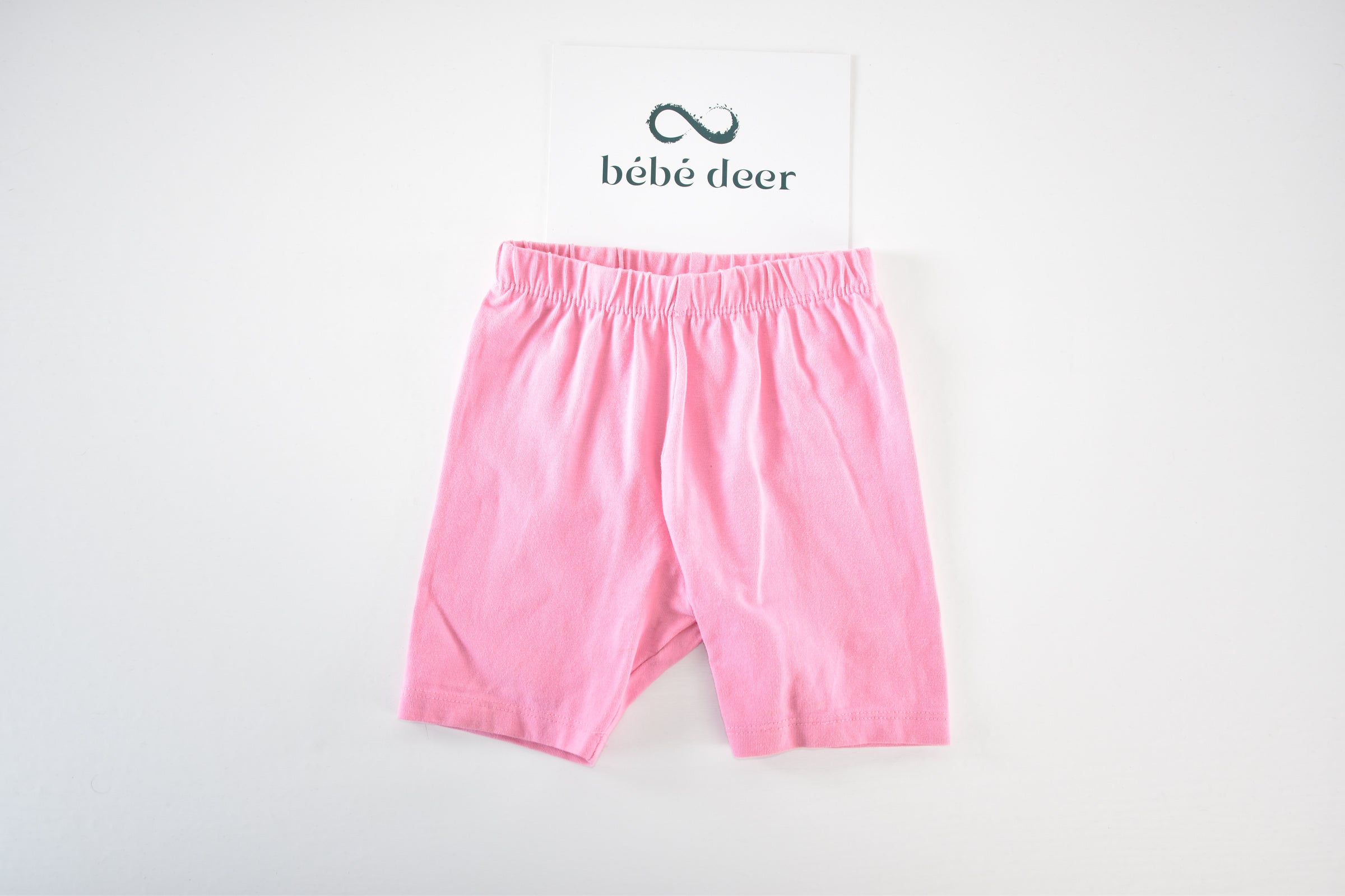 Soft pink cycling shorts