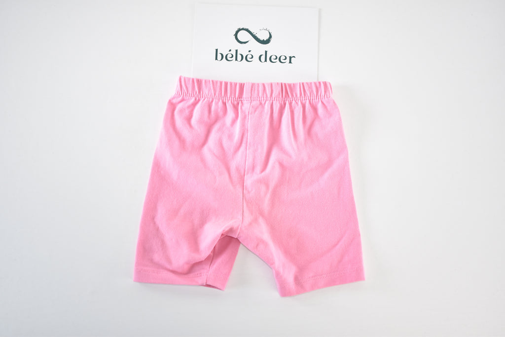 Soft pink cycling shorts