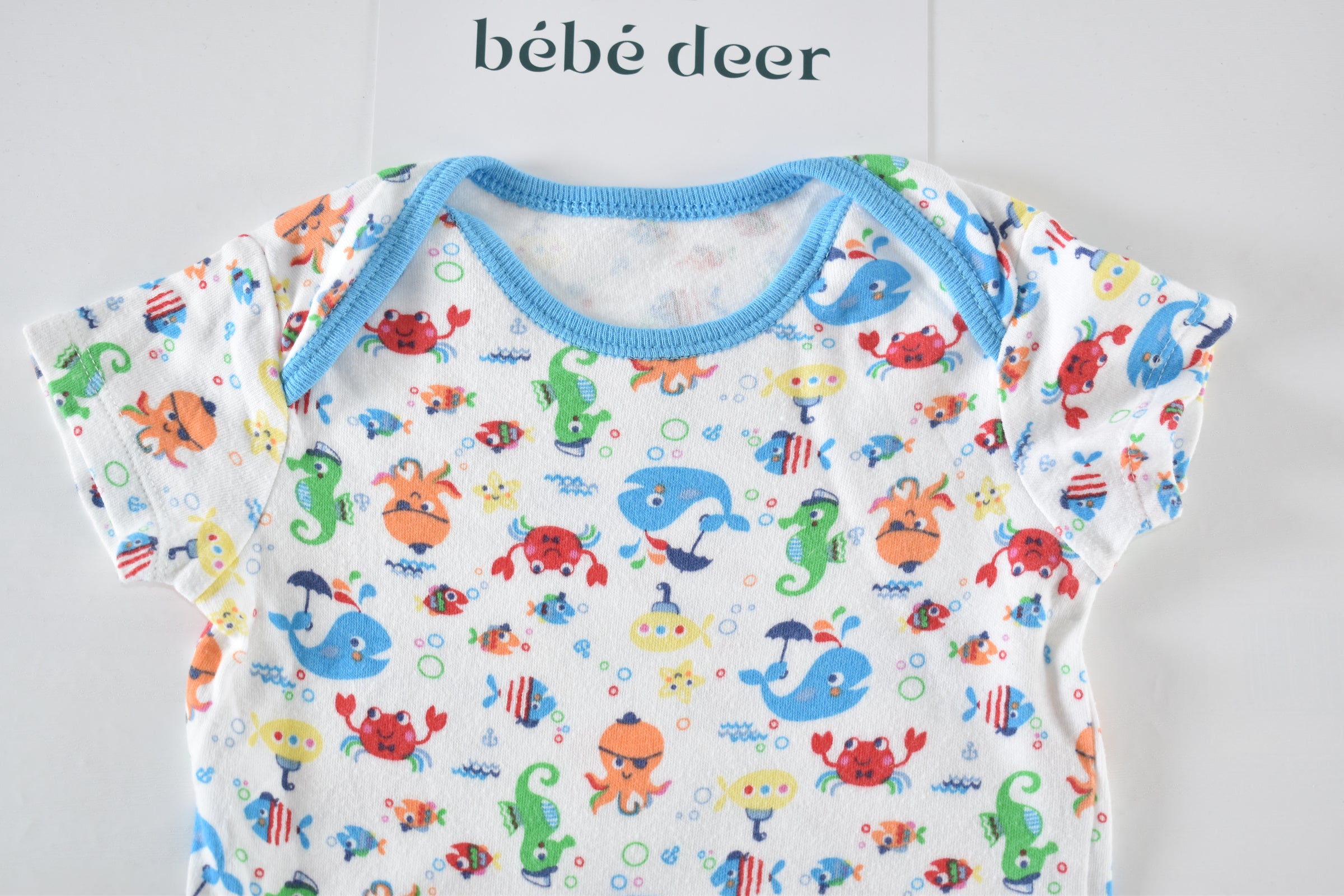 Body with ocean animal print