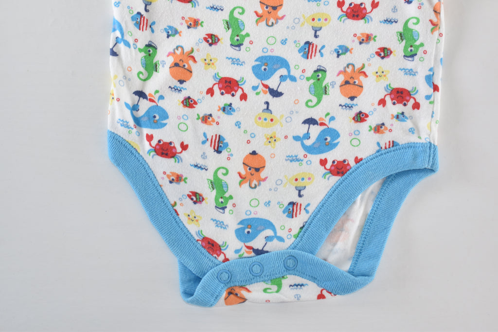 Body with ocean animal print