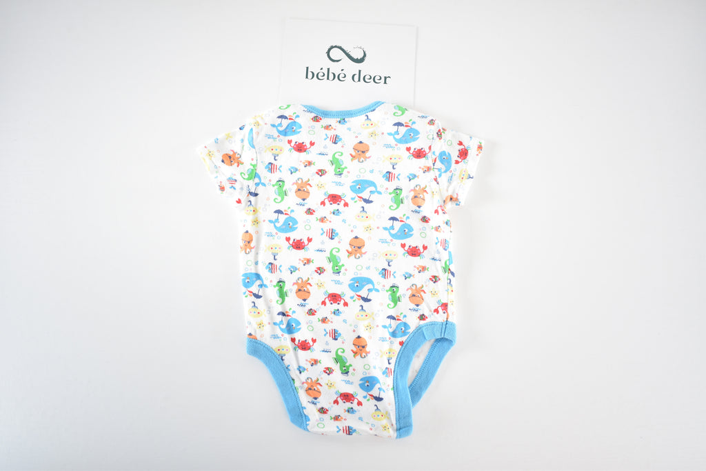 Body with ocean animal print