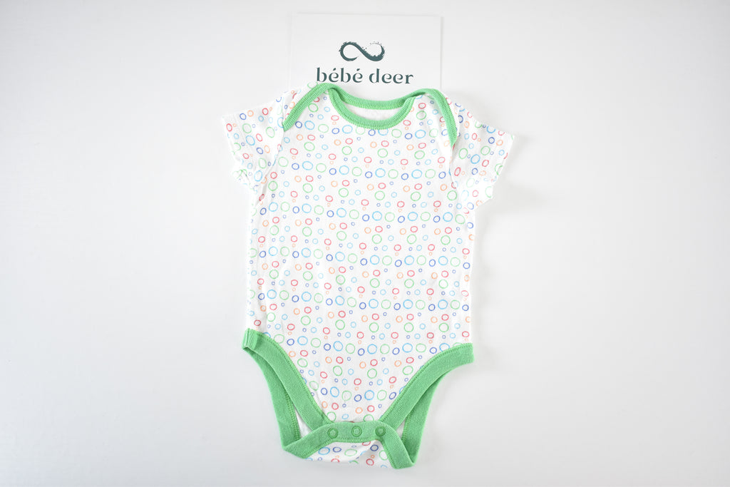 Body with colourful circles
