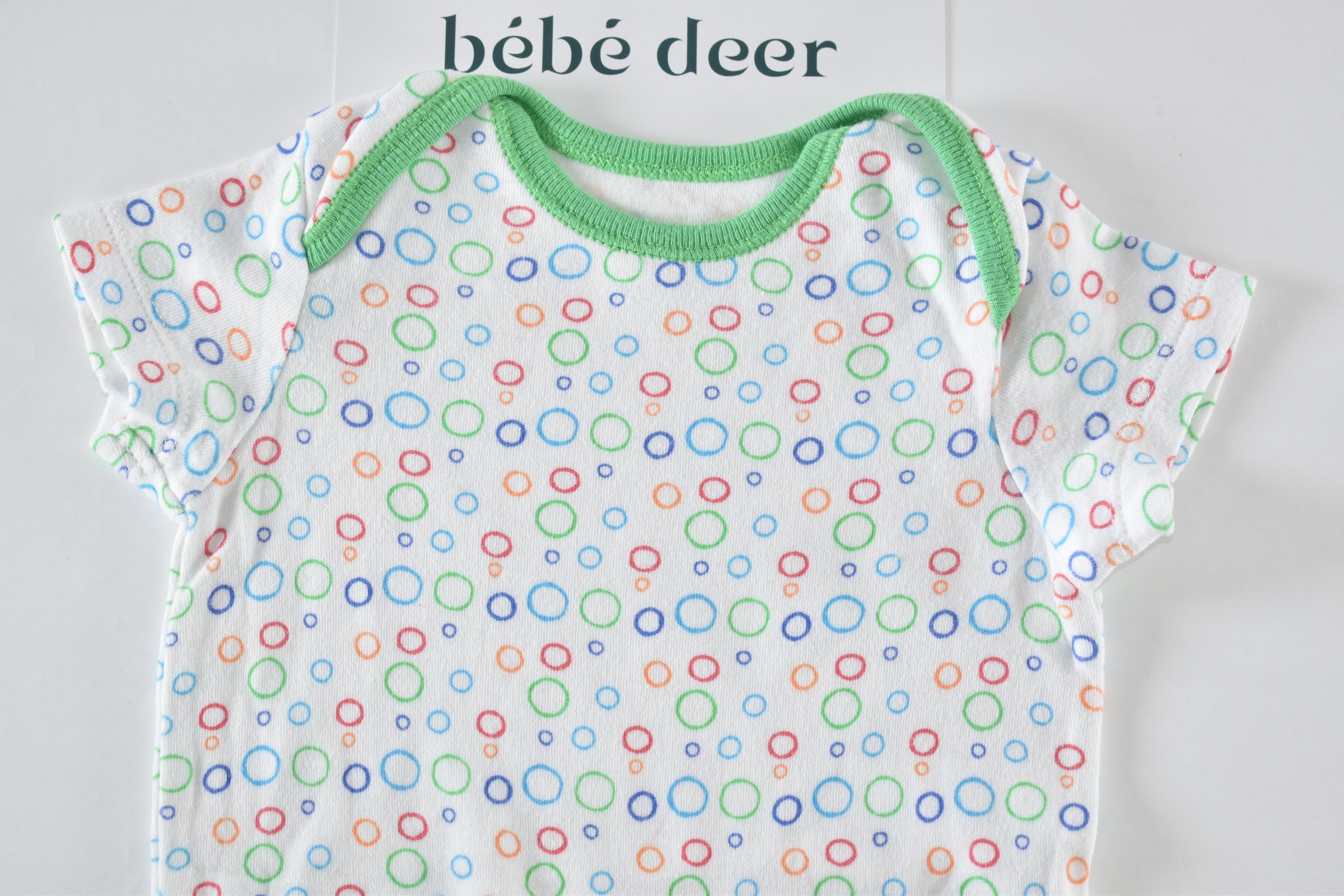 Body with colourful circles