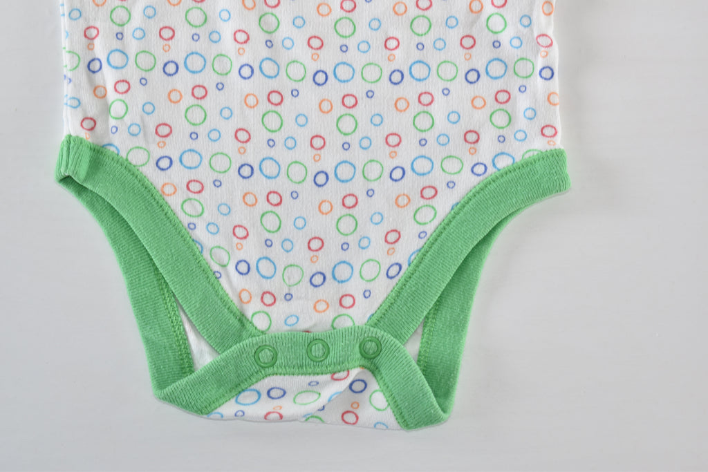 Body with colourful circles