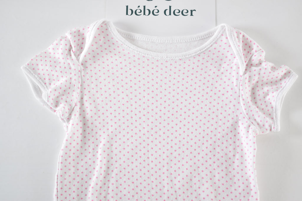 Body with pink polka dots