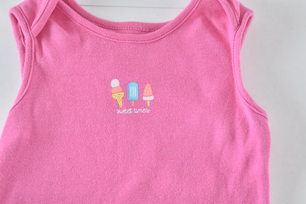 Body "Sweet time" with ice cream print