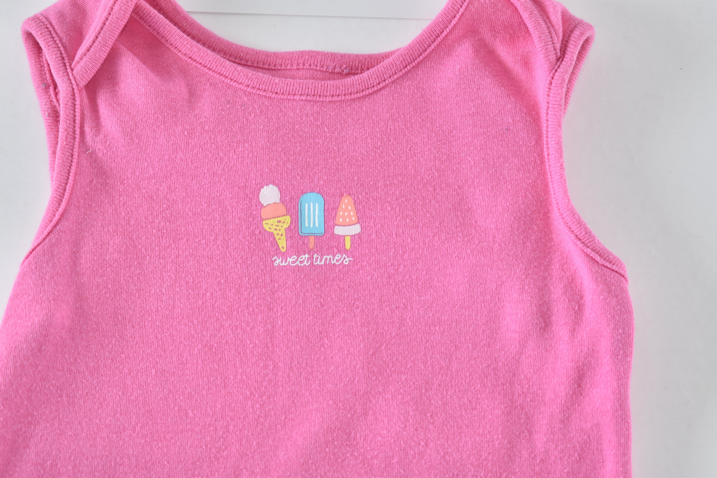 Body "Sweet time" with ice cream print