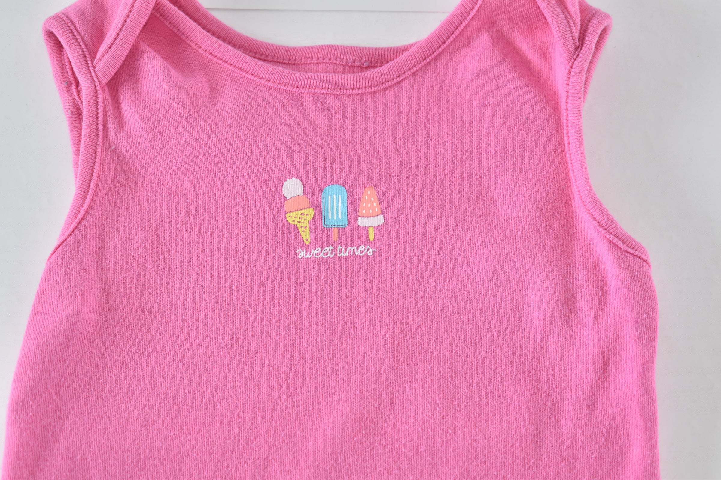 Body "Sweet time" with ice cream print