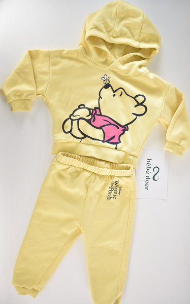 Winnie the Pooh Yellow Tracksuit Set