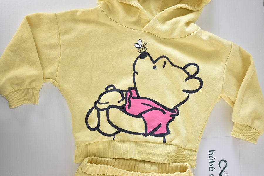 Winnie the Pooh Yellow Tracksuit Set