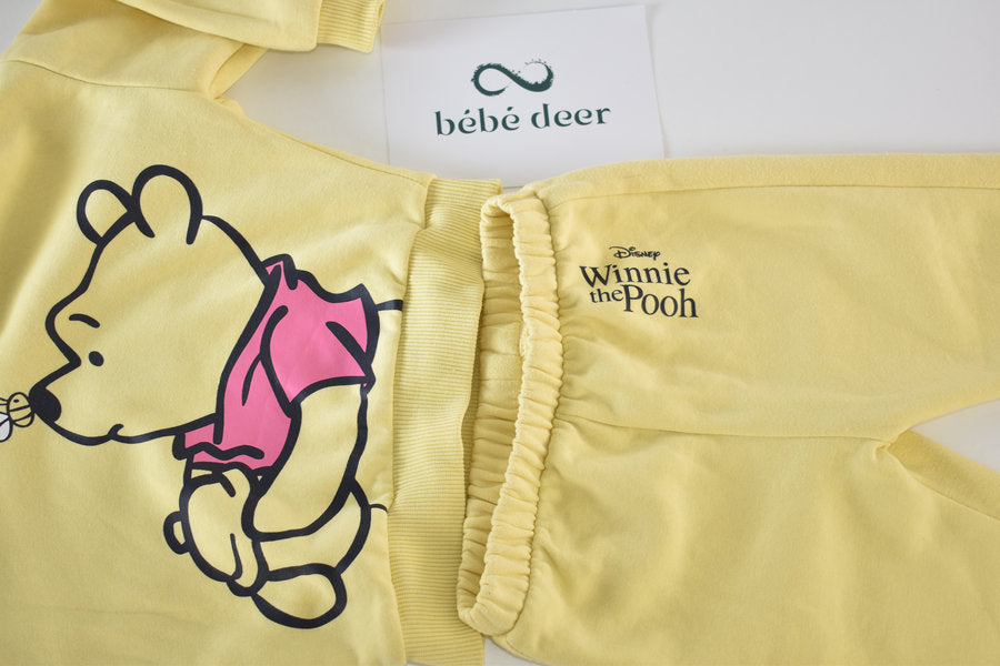 Winnie the Pooh Yellow Tracksuit Set