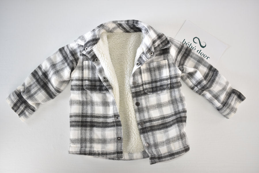 Checkered lined jacket