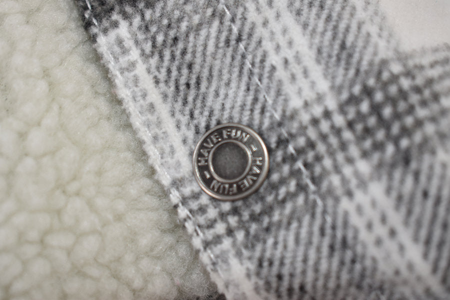 Checkered lined jacket
