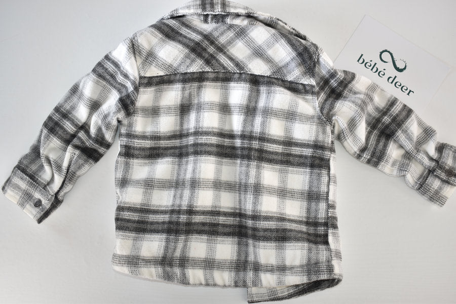Checkered lined jacket