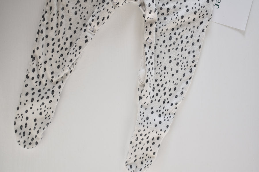 Dalmatian Print Sleepsuit