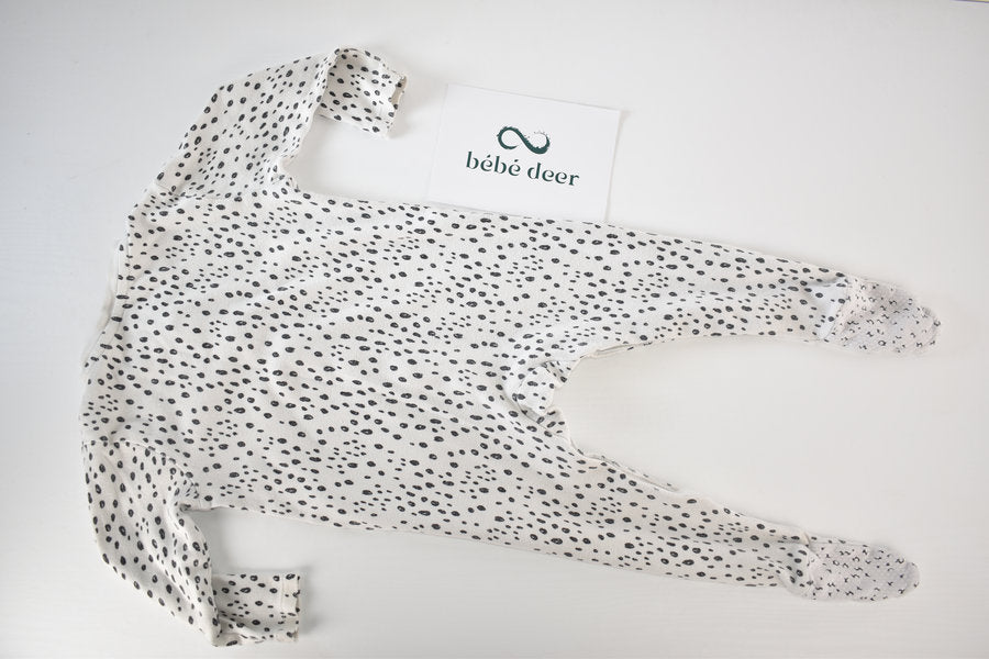Dalmatian Print Sleepsuit