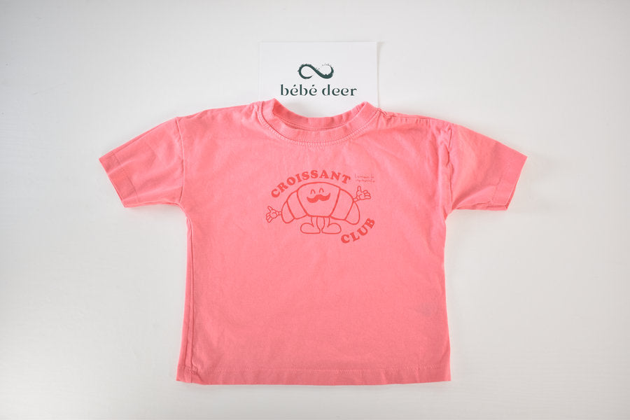 Croissant Club Pink T-Shirt