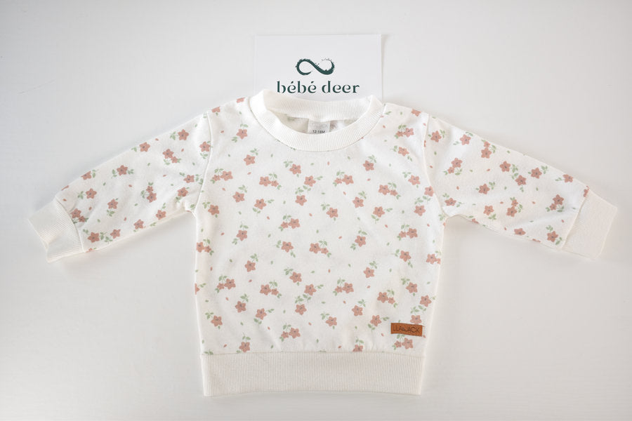 Floral lightweight jumper