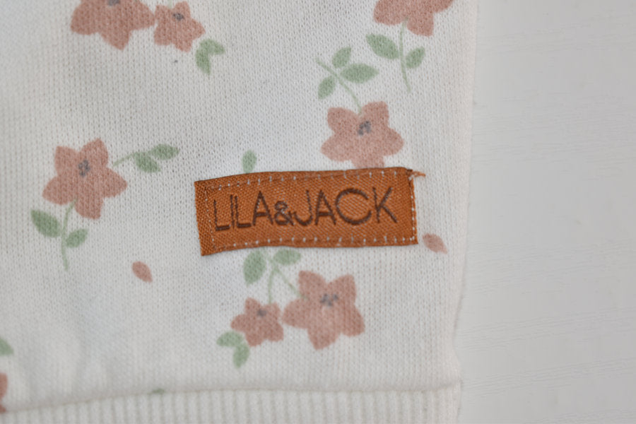 Floral lightweight jumper