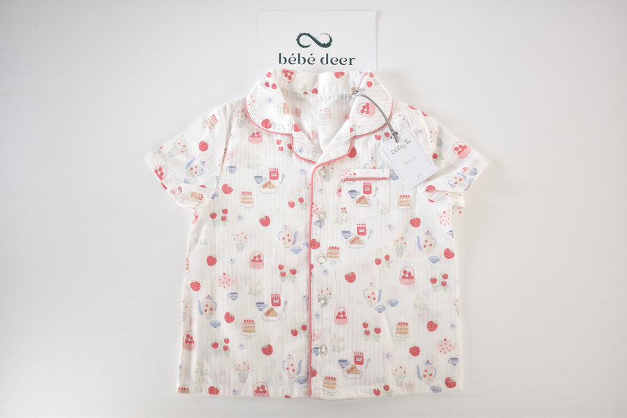 Pyjama top with print, new with tags