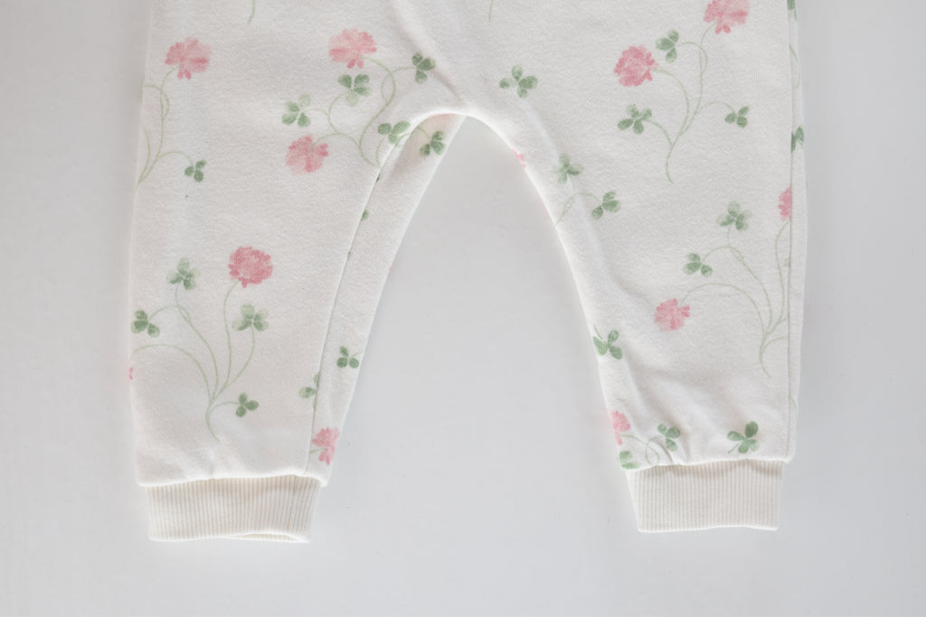 Floral sweatshirt & trousers set