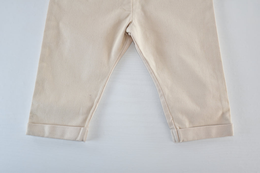 Cream trousers