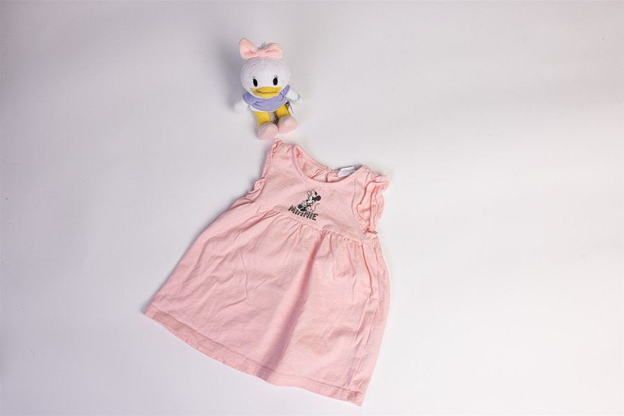 Pink sleeveless dress Minnie Mouse