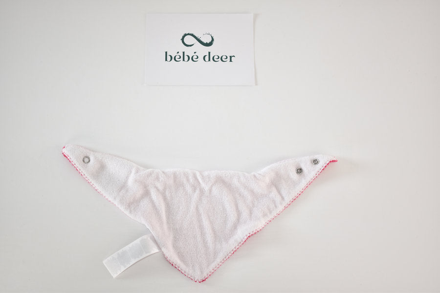 Set of 3 baby bandana bibs
